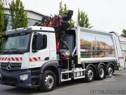 Mercedes-Benz Antos 3240 8x2 / Tajfun 5T crane / Farid