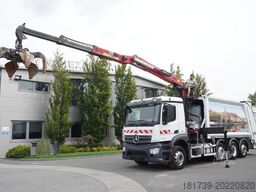 Mercedes-Benz Antos 3240 8x2 / Tajfun 5T crane / Farid