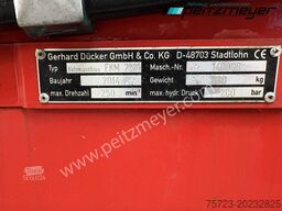 Dücker Anbau - Kehrmaschine FKM 2200