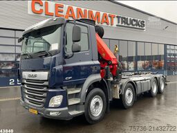 DAF FAD CF 530 8x4 Euro 6 Palfinger 33 Tonmeter laa...