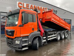 Man TGS 35.400 8x4 Euro 6 Palfinger 17 Tonmeter Z-k...