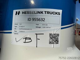 DAF XF 460 SSC Super Space Standairco 2 Tanks ACC N...