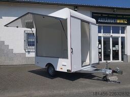 trailershop 250x200x230cm retro style für DIY Ausbau verfügbar