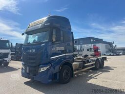 IVECO S-WAY 460, AS260SY/FP BDF,   WECHSELFAHRGESTELL, INTADER, E6