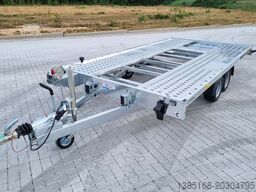 Martz 3000kg Autotrailer 450cm x 215cm KFZ Anhänger Kippbar mit Rampen