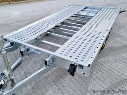 Martz 3000kg Autotrailer 450cm x 215cm KFZ Anhänger Kippbar mit Rampen