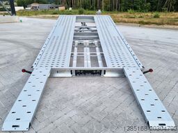 Martz 3000kg Autotrailer 450cm x 215cm KFZ Anhänger Kippbar mit Rampen