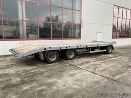 Möslein T 3-8,20 P OR  3 Achs Tieflader gerader Ladefläche 8,10 m,Neufahrzeug