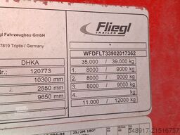 Fliegl 3-Achser Alumulde 55 SAF/Achsen