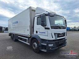 Sandučar kamion MAN TGM 26.340 Getränkekoffer LBW Bär
