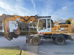 Liebherr A924 Litronic Mobilbagger abknickbarer Hauptarm
