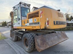 Liebherr A924 Litronic Mobilbagger abknickbarer Hauptarm