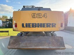 Liebherr A924 Litronic Mobilbagger abknickbarer Hauptarm