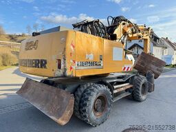 Liebherr A924 Litronic Mobilbagger abknickbarer Hauptarm