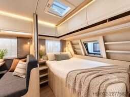 HOBBY De Luxe 545 KMF 3-er Etagenbett ausgestellt