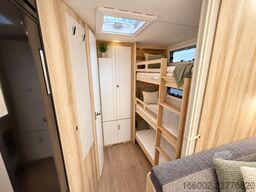 HOBBY De Luxe 545 KMF 3-er Etagenbett ausgestellt