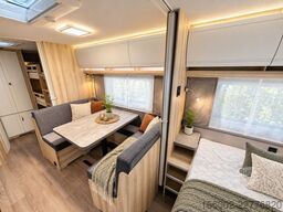 HOBBY De Luxe 545 KMF 3-er Etagenbett ausgestellt