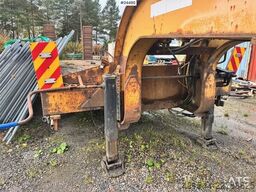 Damm 4-Axle Machinery Trailer with Hydraulic Ramps