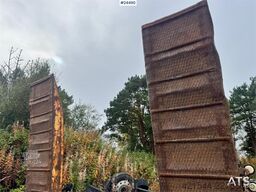 Damm 4-Axle Machinery Trailer with Hydraulic Ramps