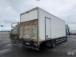 Volvo FM 380 box truck with full side opening, tail lift