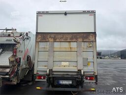 Volvo FM 380 box truck with full side opening, tail lift
