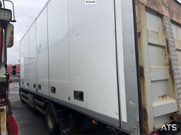 Volvo FM 380 box truck with full side opening, tail lift