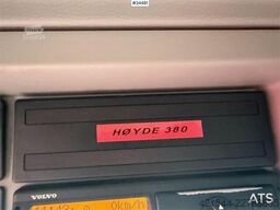 Volvo FM 380 box truck with full side opening, tail lift