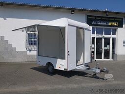 trailershop 250x200x230cm retro style für DIY Ausbau verfügbar