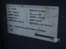 Jungheinrich EFG535 Electric, Lifting Height 4700mm, Freelift 1