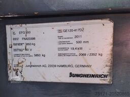 Jungheinrich EFG550 Electric, 5000kg Capacity, Lifting Height 3