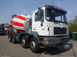 MAN 32-364 LIEBHERR MIXER,STEEL SPRINGS,BIG AXEL