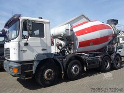 MAN 32-364 LIEBHERR MIXER,STEEL SPRINGS,BIG AXEL