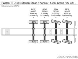Pacton TTD 454  Stenen-Steen / Kennis 14.000 Crane / 2...