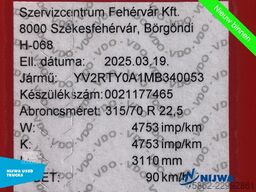 Volvo FH 460 TC 4x2 New Tacho + PTO