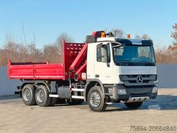 MERCEDES-BENZ ACTROS 2636* KIPPER 5,25 + BORDMATIC / 6x4
