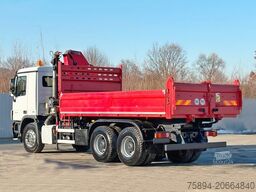 MERCEDES-BENZ ACTROS 2636* KIPPER 5,25 + BORDMATIC / 6x4