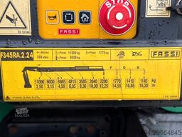 MERCEDES-BENZ ACTROS 2645 * FASSI F345.24 + FUNK + Anhänger