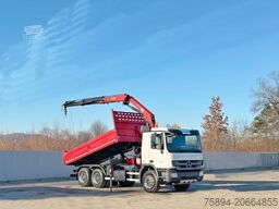 MERCEDES-BENZ ACTROS 2636* KIPPER 5,25 + BORDMATIC / 6x4