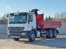 MERCEDES-BENZ ACTROS 2636* KIPPER 5,25 + BORDMATIC / 6x4