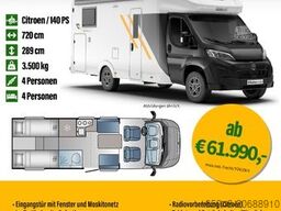 GLUECKSMOBIL S 72DL *Automatik*Hubbett*Face-to-Face