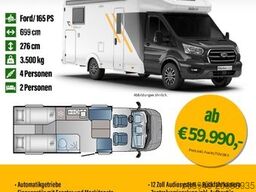 GLUECKSMOBIL C 70 DL *Automatik*nur 2,12 m*Face2Face