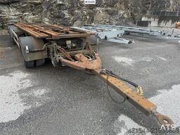 Kaupe 3 akslet hook trailer with tipper for sale as a re