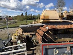 Komatsu D65P-6 dozer m/ ripper og skjær