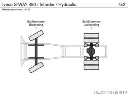 Iveco S-WAY 480 / Intarder / Hydraulic