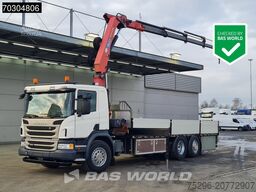 Scania P360 P 6X2 HMF 1820-K4 Kran Crane Lift+Steering...