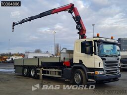 Scania P360 P 6X2 HMF 1820-K4 Kran Crane Lift+Steering...