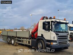 Scania P360 P 6X2 HMF 1820-K4 Kran Crane Lift+Steering...