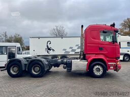 Scania R580 V8 6x4,RETARDER, FULL SPRING! hub reducti...