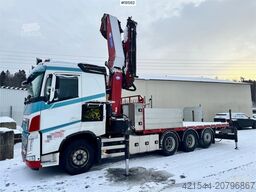 Volvo FH540 8x4 Tridem Crane truck w/ 50 t/m HMF crane w