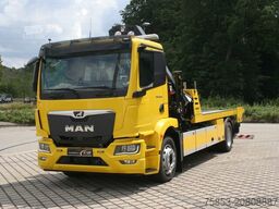 MAN TGM 18290 Bergefahrzeug mit HIAB Ladekran